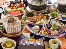 のどぐろ・牛肉・鮑付き♪